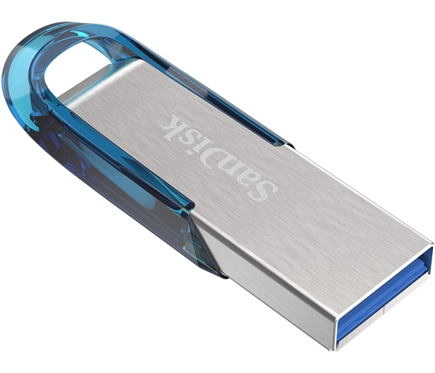 Sandisk 64GB Ultra Flair (USB 3.0) niebieski - 714198 - zdjęcie 3